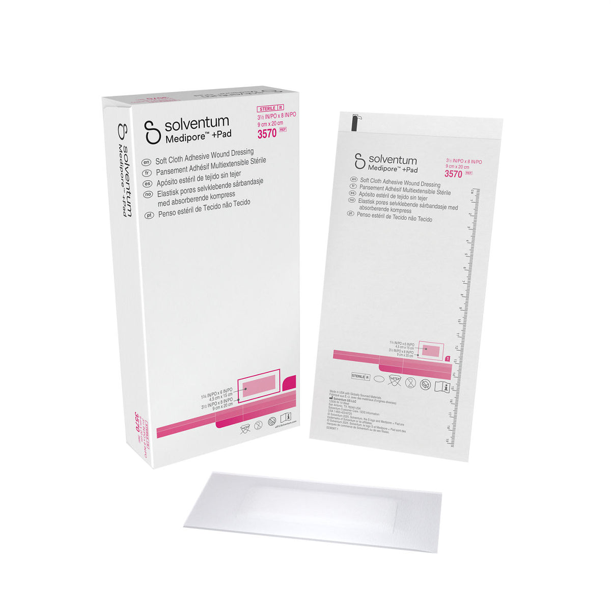 3M™ Medipore™ Soft Cloth Adhesive Dressings