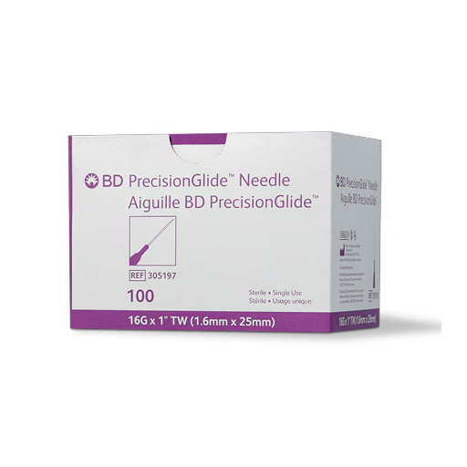 BD PrecisionGlide™ Sterile Hypodermic Needles | 100/Box