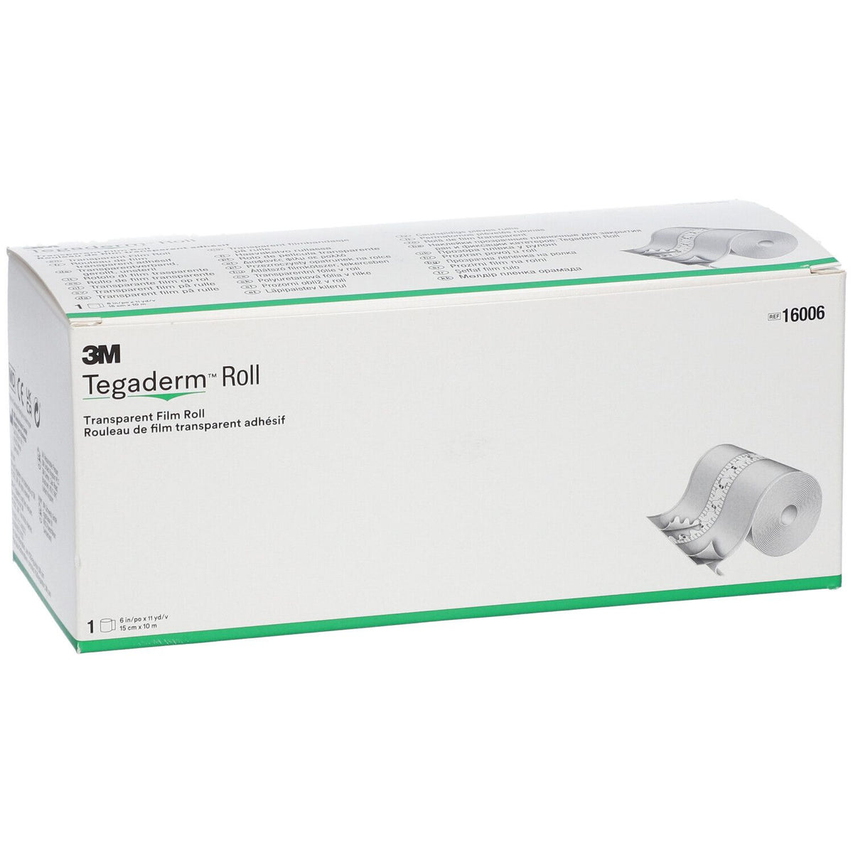 3M™ Tegaderm™ Transparent Film Roll, 10 m