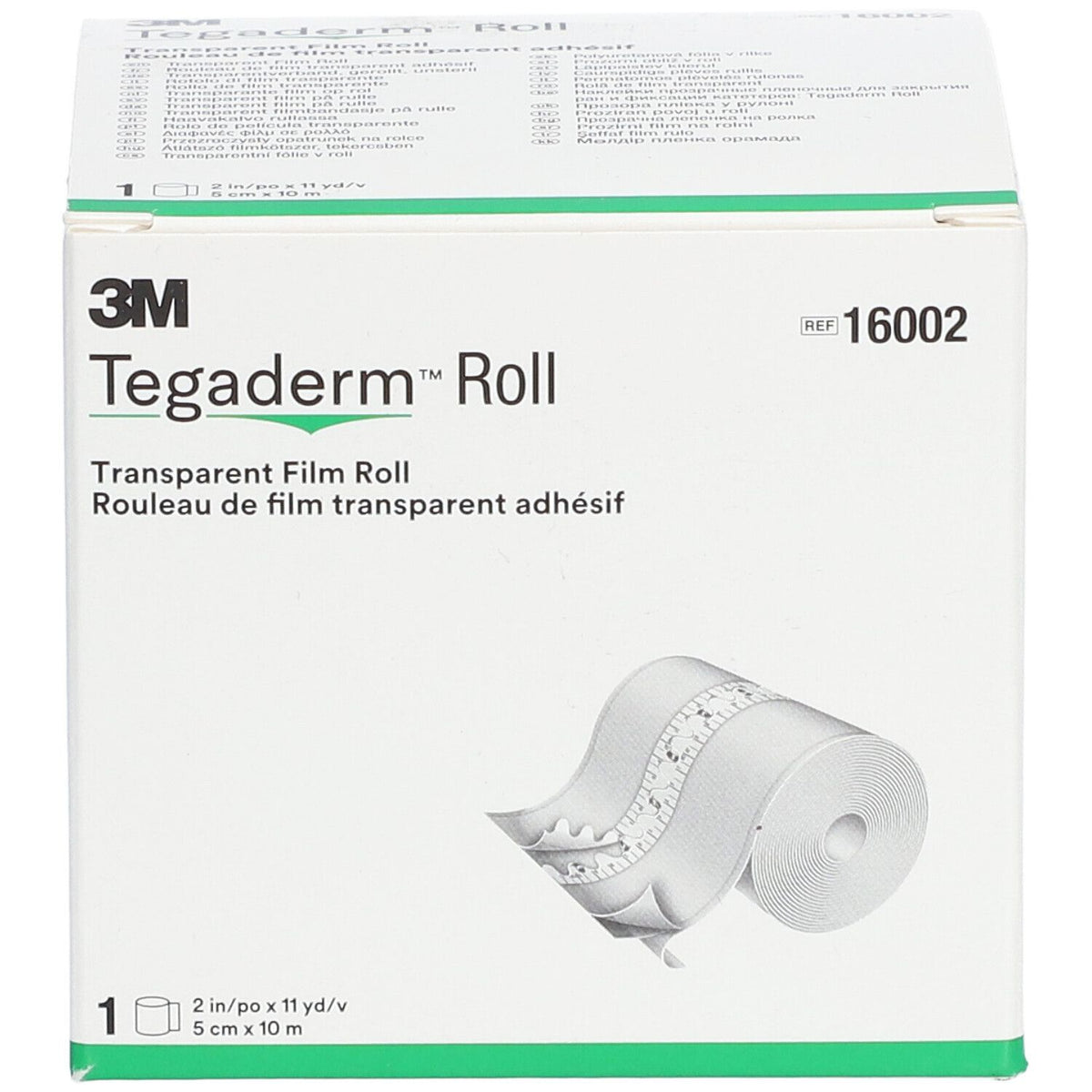 3M™ Tegaderm™ Transparent Film Roll, 10 m