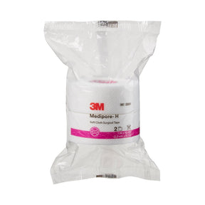 Packaged 3M Medipore-H surgical tape on a white background
