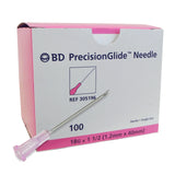 BD PrecisionGlide™ Sterile Hypodermic Needles | 100/Box