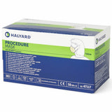 Box of Halyard procedure masks with a white background