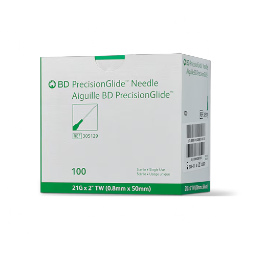 BD PrecisionGlide™ Sterile Hypodermic Needles | 100/Box