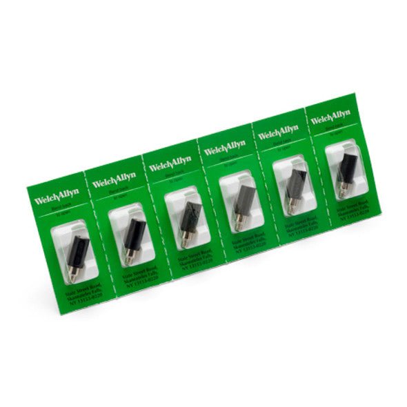 Pack of Welch Allyn ear tips on a white background
