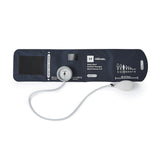 Hillrom blood pressure cuff with sensor on a white background